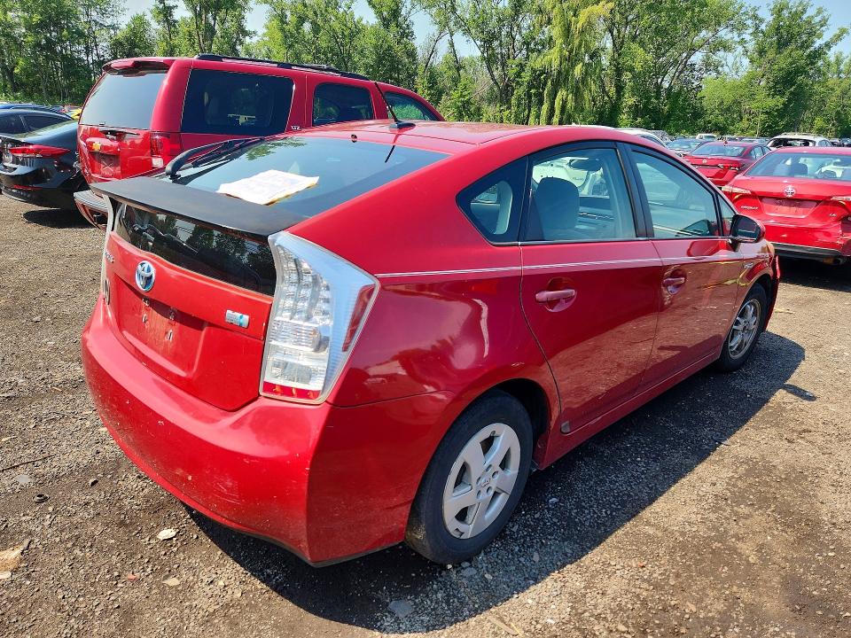 2010 Toyota Prius VIN JTDKN3DU9A0200417 COPART salvage auction — FRONT END, Ct - Cert Of Title-Salvage, sold $775 on 2026-07-07 (photo 3)