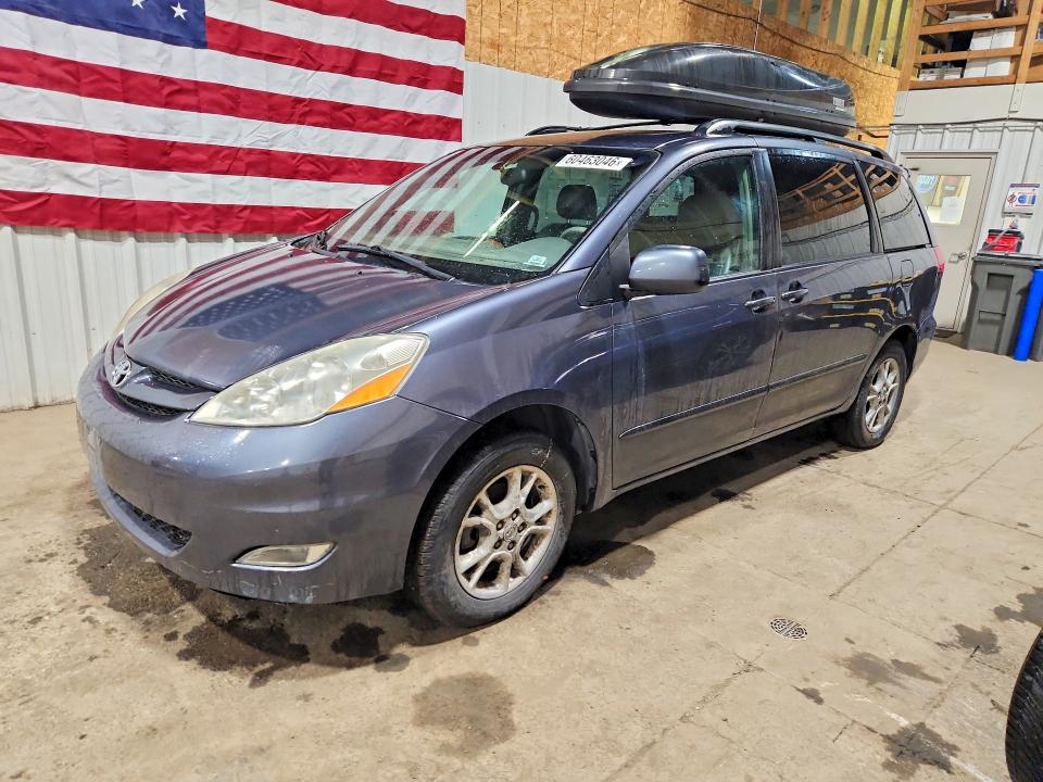 2006 Toyota Sienna VIN 5TDBA22CX6S054999 COPART salvage auction — REAR END, AK - CERTIFICATE OF VEHICLE TITLE, sold $1,500 on 2026-07-14 (photo 1)