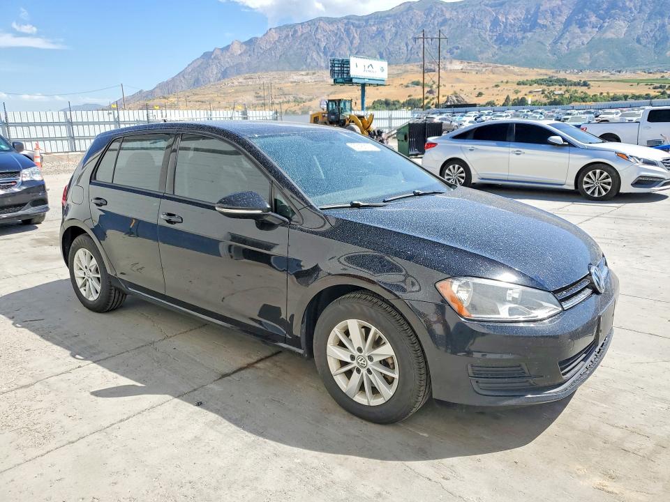 2015 Volkswagen Golf VIN 3VW217AU4FM011747 COPART salvage auction — MECHANICAL, UT - CERTIFICATE OF TITLE, sold $725 on 2026-09-04 (photo 4)
