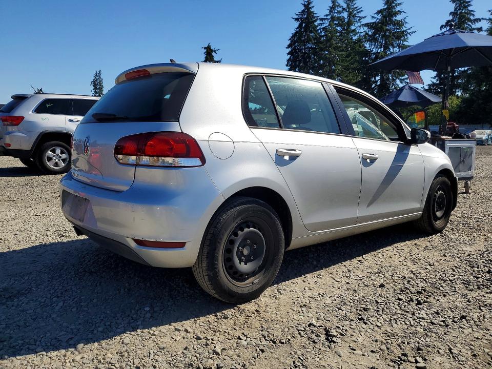 2012 Volkswagen Golf VIN WVWDB7AJ8CW269358 COPART salvage auction — REAR END, Wa - Bill Of Sale, sold $1,550 on 2026-07-17 (photo 3)