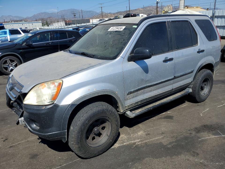 2006 Honda Cr-v VIN JHLRD68586C012034 COPART salvage auction — REAR END, Ca - Salvage Certificate, sold $875 on 2026-07-27 (photo 1)