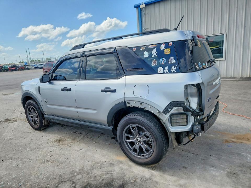 2021 Ford Bronco sport VIN 3FMCR9B64MRA71776 COPART salvage auction — REAR END, Salvage Title, sold $6,599 on 2026-08-21 (photo 2)