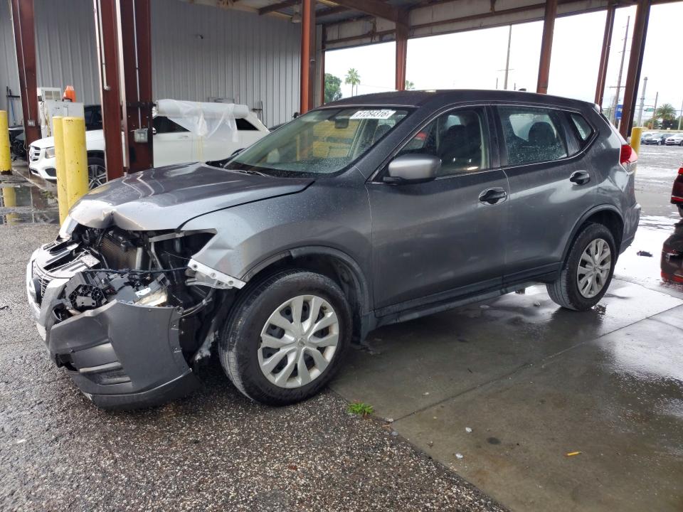 2017 Nissan Rogue VIN JN8AT2MV0HW000493 COPART salvage auction — FRONT END, Fl - Cert Of Title Slvg Rebuildable, sold $550 on 2026-07-28 (photo 1)