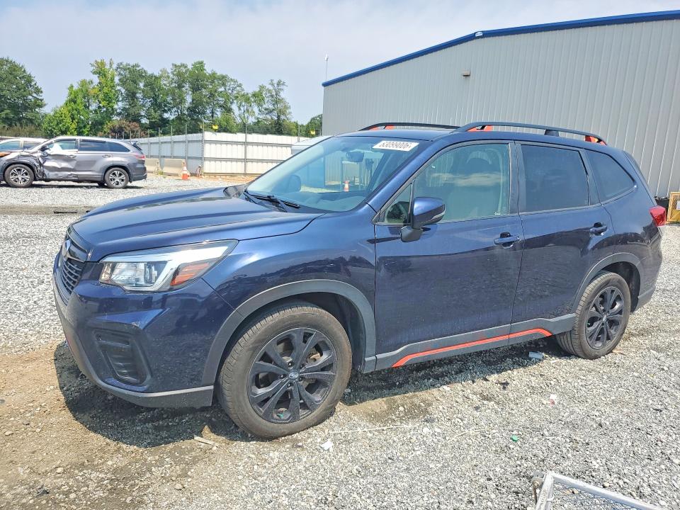 2020 Subaru Forester VIN JF2SKARCXLH453894 — COPART salvage auction photo
