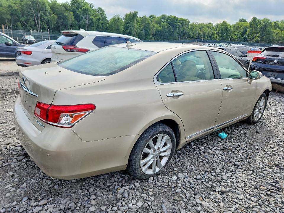 2011 Lexus Es 350 VIN JTHBK1EG9B2440111 COPART salvage auction — FRONT END, PA - CERTIFICATE OF SALVAGE, sold $500 on 2026-07-15 (photo 3)