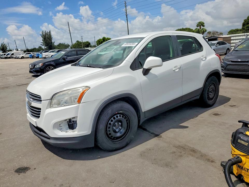 2015 Chevrolet Trax VIN KL7CJKSB0FB127281 COPART salvage auction — NORMAL WEAR, FL - CERTIFICATE OF TITLE (P), sold $975 on 2026-07-29 (photo 1)