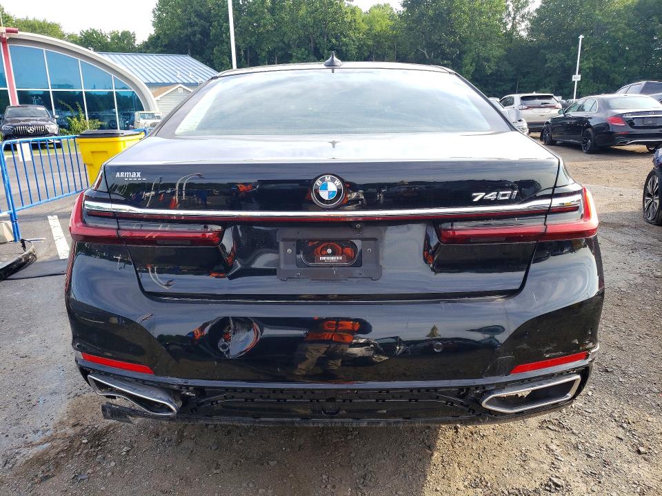2020 BMW 7er VIN WBA7T2C04LGF96819 COPART salvage auction — FRONT END, NY - CERTIFICATE OF TITLE (P), sold $21,900 on 2026-07-30 (photo 6)