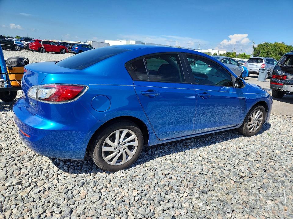2012 Mazda 3 VIN JM1BL1V75C1645544 COPART salvage auction — SIDE, Fl - Certificate Of Destruction, sold $15 on 2026-07-29 (photo 3)