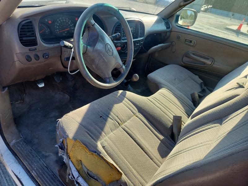 2000 Toyota Tundra VIN 5TBJN3216YS069869 COPART salvage auction — FRONT END, FL - CERT OF TITLE SLVG REBUILDABLE, sold $850 on 2026-07-24 (photo 8)