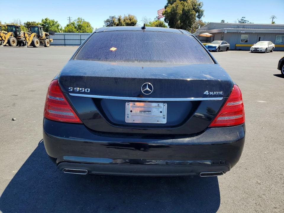2010 Mercedes-benz S-klasse VIN WDDNG8GB5AA289482 COPART salvage auction — FRONT END, Ca - Salvage Certificate, sold $400 on 2026-08-10 (photo 6)