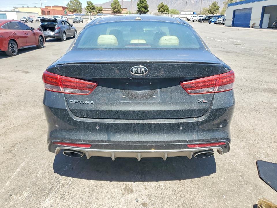 2016 Kia Optima VIN 5XXGV4L20GG111015 COPART salvage auction — MECHANICAL, Tx - Certificate Of Title (P), sold $4,500 on 2026-07-24 (photo 6)