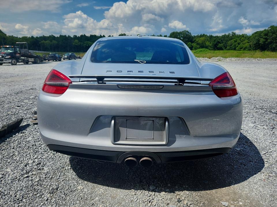 2014 Porsche Cayman VIN WP0AB2A89EK191721 COPART salvage auction — SIDE, Ga - Cert Of Title-Salvage, sold $15,200 on 2026-08-10 (photo 6)