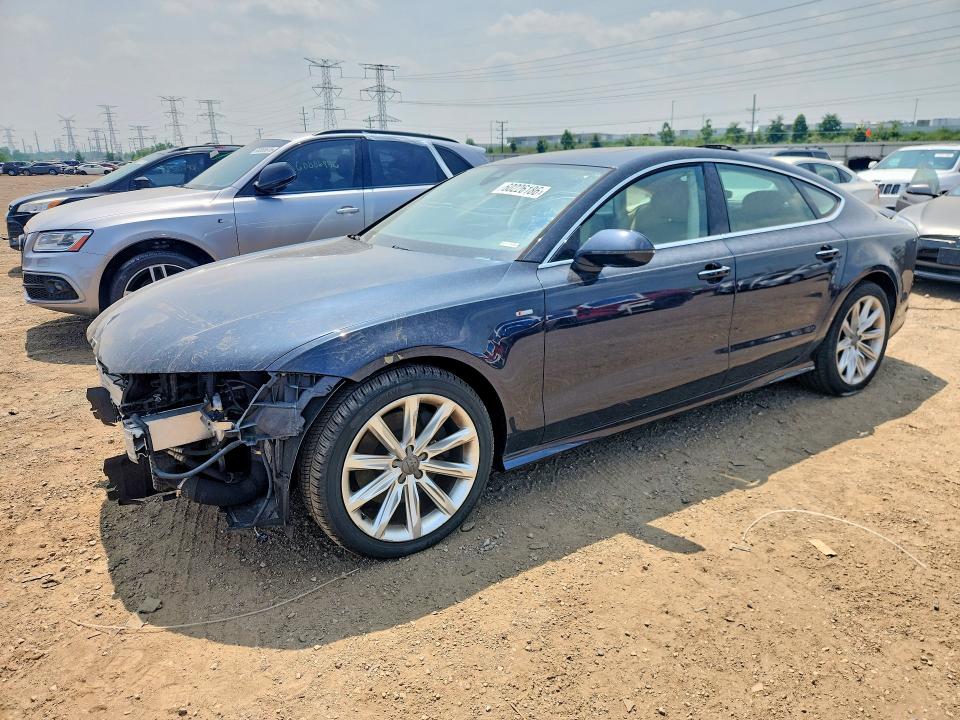 2014 Audi A7 VIN WAU2MBFCXEN028969 COPART salvage auction — FRONT END, Va - Cert Of Title - Salvage, sold $3,100 on 2026-07-28 (photo 1)