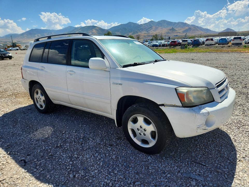 2004 Toyota Highlander VIN JTEEP21A240034771 COPART salvage auction — FRONT END, UT - CERTIFICATE OF TITLE, sold $825 on 2026-07-10 (photo 4)