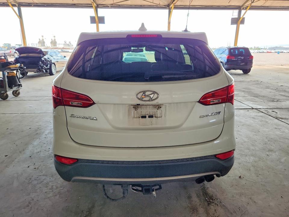 2013 Hyundai Santa fe VIN 5XYZW3LA2DG105344 COPART salvage auction — MINOR DENT/SCRATCHES, AZ - CERTIFICATE OF TITLE, sold $1,150 on 2026-07-29 (photo 6)