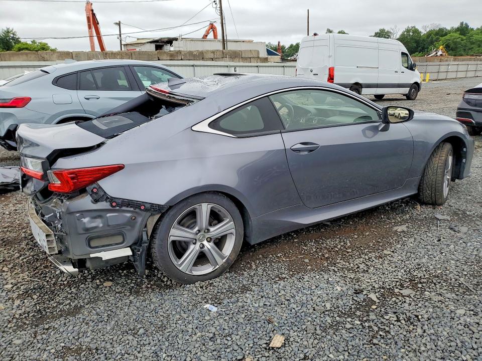 2015 Lexus Rc 350 VIN JTHSE5BC1F5002641 COPART salvage auction — SIDE, NJ - CERT OF TITLE-SALVAGE, sold $3,300 on 2026-07-31 (photo 3)