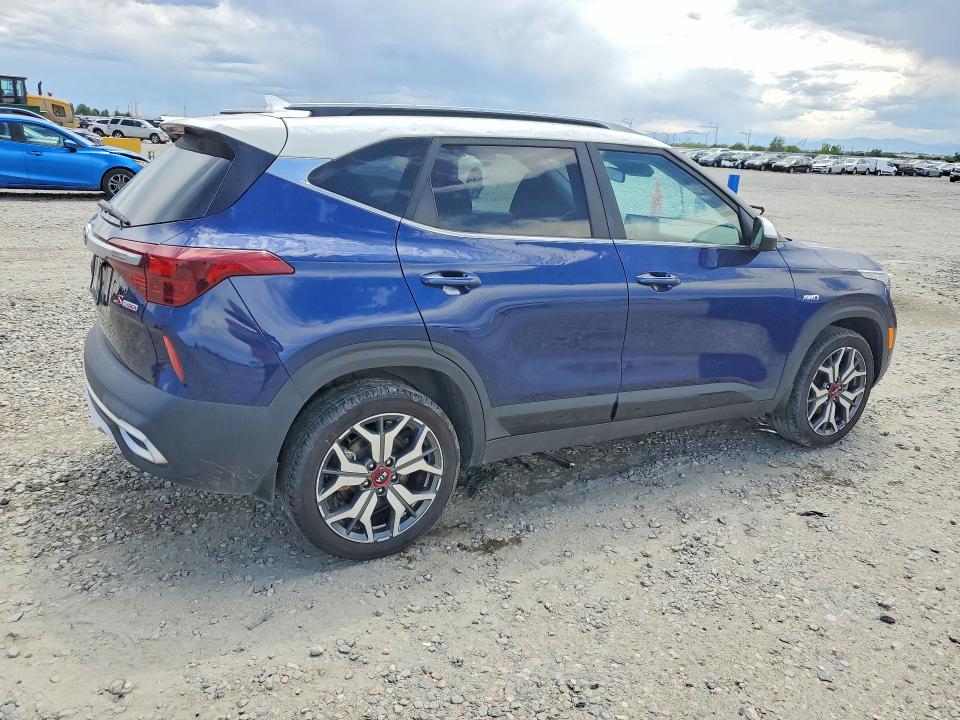 2021 Kia Seltos VIN KNDEUCA24M7192225 COPART salvage auction — HAIL, Co - Certificate Of Title, sold $3,200 on 2026-07-28 (photo 3)