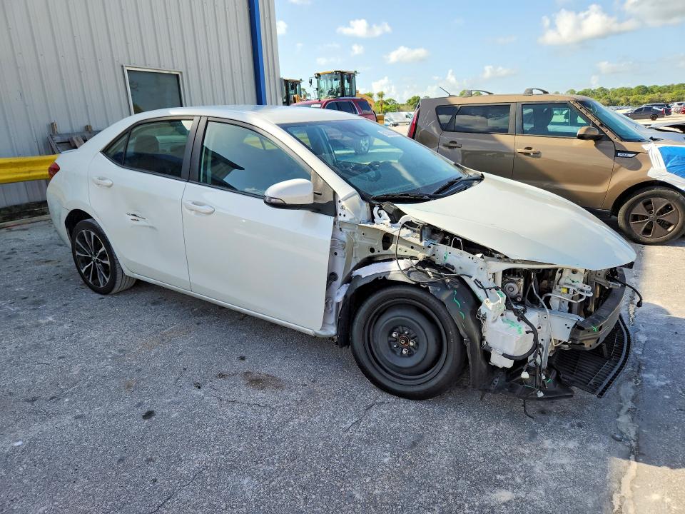 2019 Toyota Corolla VIN 5YFBURHE6KP923674 COPART salvage auction — FRONT END, Fl - Cert Of Title Slvg Rebuildable, sold $4,150 on 2026-07-15 (photo 4)