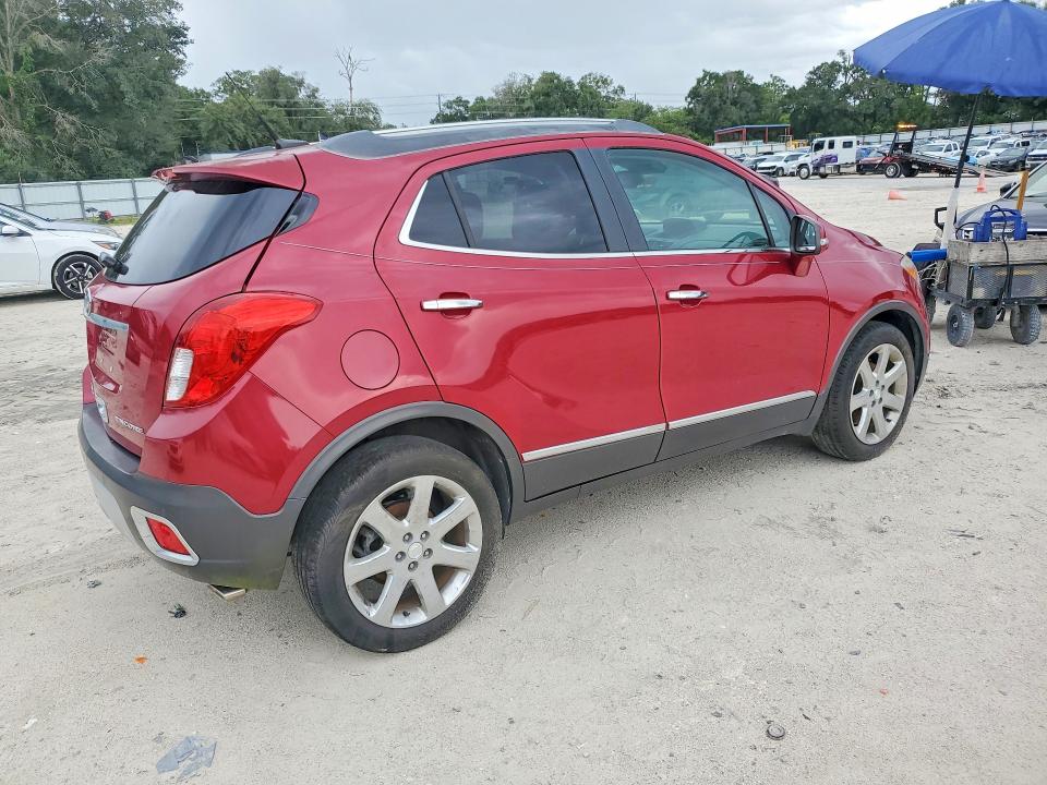 2014 Buick Encore VIN KL4CJDSB9EB711766 COPART salvage auction — WATER/FLOOD, FL - CERTIFICATE OF DESTRUCTION, sold $275 on 2026-07-21 (photo 3)