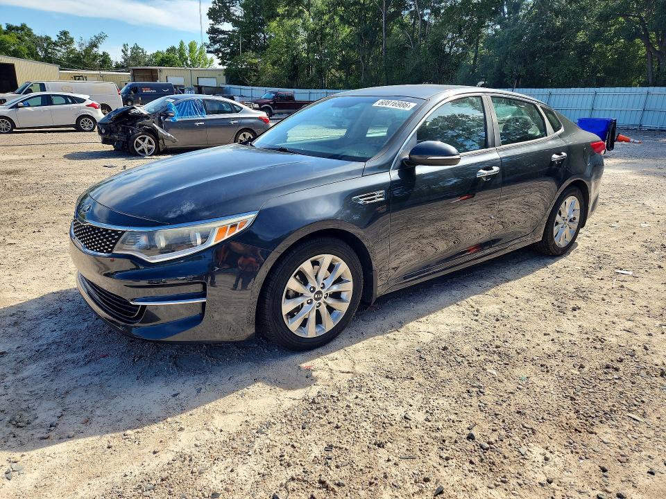 2016 Kia Optima VIN 5XXGU4L31GG085777 COPART salvage auction — MECHANICAL, Nc - Dealer Only Clean Title, sold $275 on 2026-07-24 (photo 1)