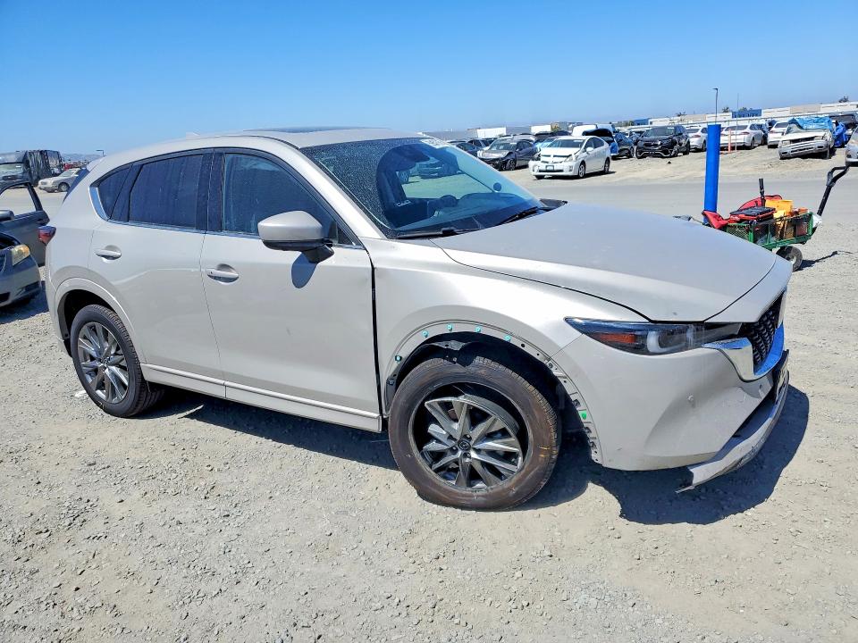2025 Mazda Cx-5 VIN JM3KFBEM3S0702659 COPART salvage auction — FRONT END, Id - Salvage Certificate Of Title, sold $9,300 on 2026-08-28 (photo 4)