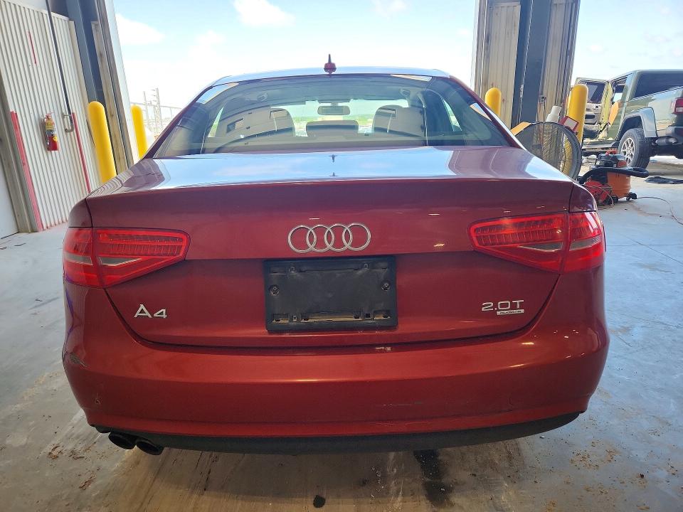 2013 Audi A4 VIN WAUBFAFL3DN036608 COPART salvage auction — REAR END, Ne - Cert Of Title-Rebuilt Salvage (P), sold $1,950 on 2026-07-28 (photo 6)