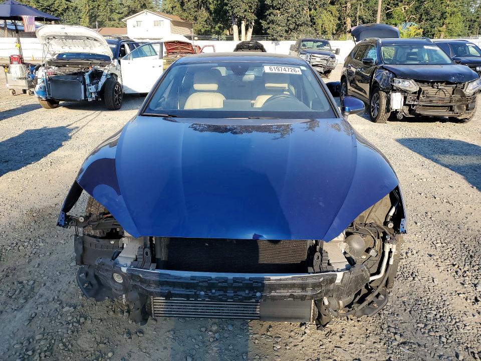 2018 Audi A5 VIN WAUBNCF58JA048420 COPART salvage auction — FRONT END, Wa - Bill Of Sale, sold $3,050 on 2026-07-31 (photo 5)