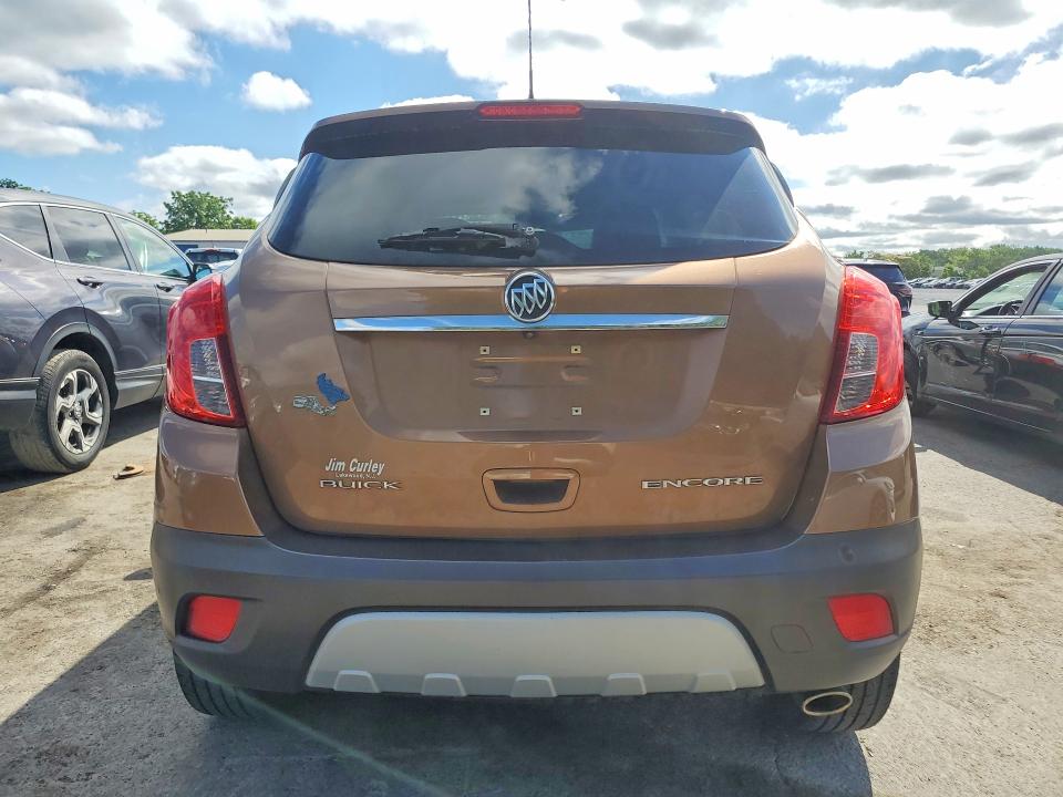 2016 Buick Encore VIN KL4CJASB1GB715876 COPART salvage auction — FRONT END, PA - CERTIFICATE OF SALVAGE, sold $1,300 on 2026-07-28 (photo 6)