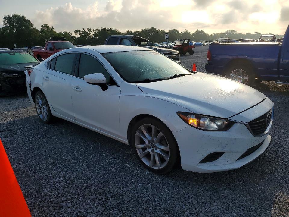 2014 Mazda 6 VIN JM1GJ1V62E1117238 COPART salvage auction — REAR END, La - Cert Of Title-Salvage, sold $1,800 on 2026-07-20 (photo 4)