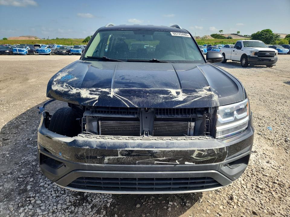 2018 Volkswagen Atlas VIN 1V2AP2CA2JC541193 COPART salvage auction — FRONT END, Fl - Cert Of Title Slvg Rebuildable, sold $4,650 on 2026-07-30 (photo 5)