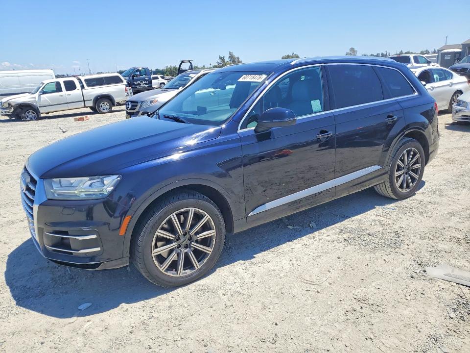 2017 Audi Q7 VIN WA1LAAF73HD018320 COPART salvage auction — MINOR DENT/SCRATCHES, Ca - Salvage Certificate, sold $625 on 2026-07-23 (photo 1)