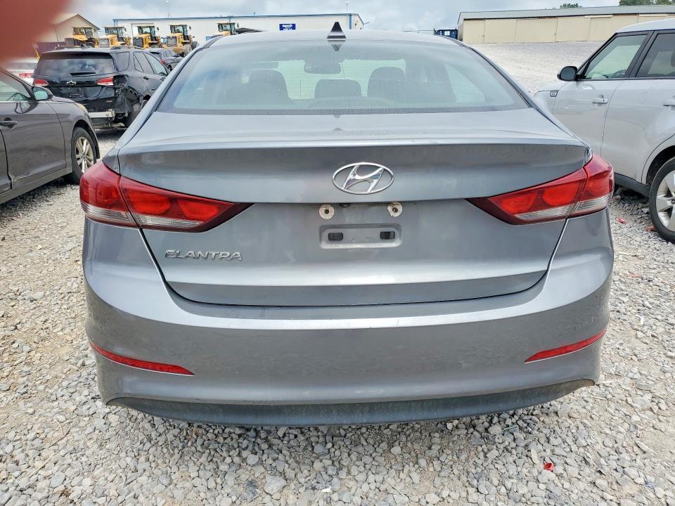 2018 Hyundai Elantra VIN KMHD84LF8JU499282 COPART salvage auction — MECHANICAL, Nc - Certificate Of Title (P), sold $450 on 2026-07-28 (photo 6)