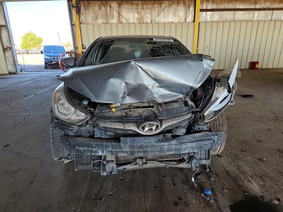 2016 Hyundai Elantra VIN KMHDH4AE2GU481962 COPART salvage auction — FRONT END, Az - Certificate Of Title (P), sold $475 on 2026-07-29 (photo 5)