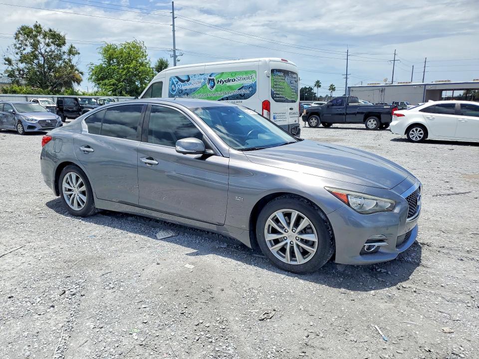 2017 Infiniti Q50 VIN JN1EV7AP6HM732586 COPART salvage auction — MECHANICAL, Fl - Certificate Of Title, sold $825 on 2026-07-31 (photo 4)