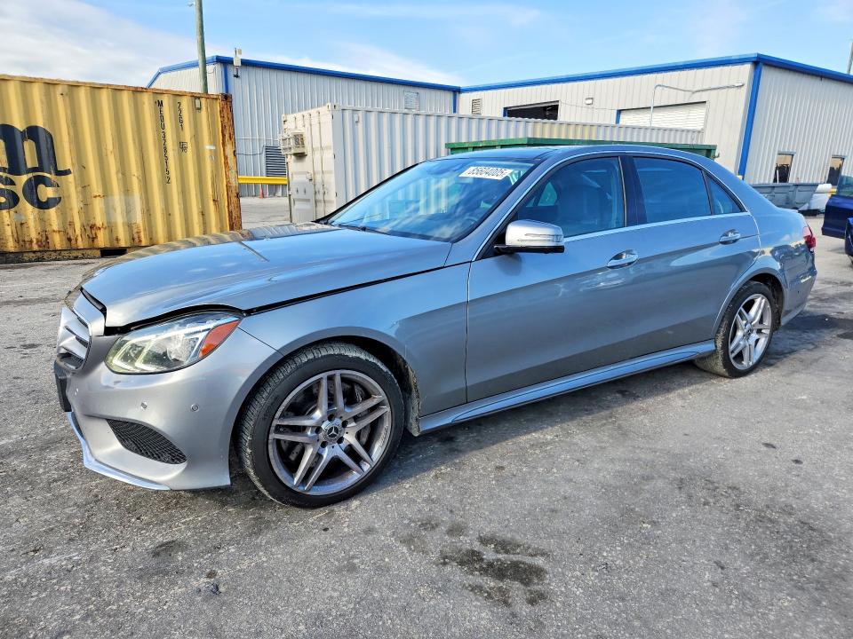 2014 Mercedes-benz E-klasse VIN WDDHF9BB3EA879134 COPART salvage auction — FRONT END, Fl - Cert Of Title Slvg Rebuildable, sold $3,000 on 2026-07-28 (photo 1)