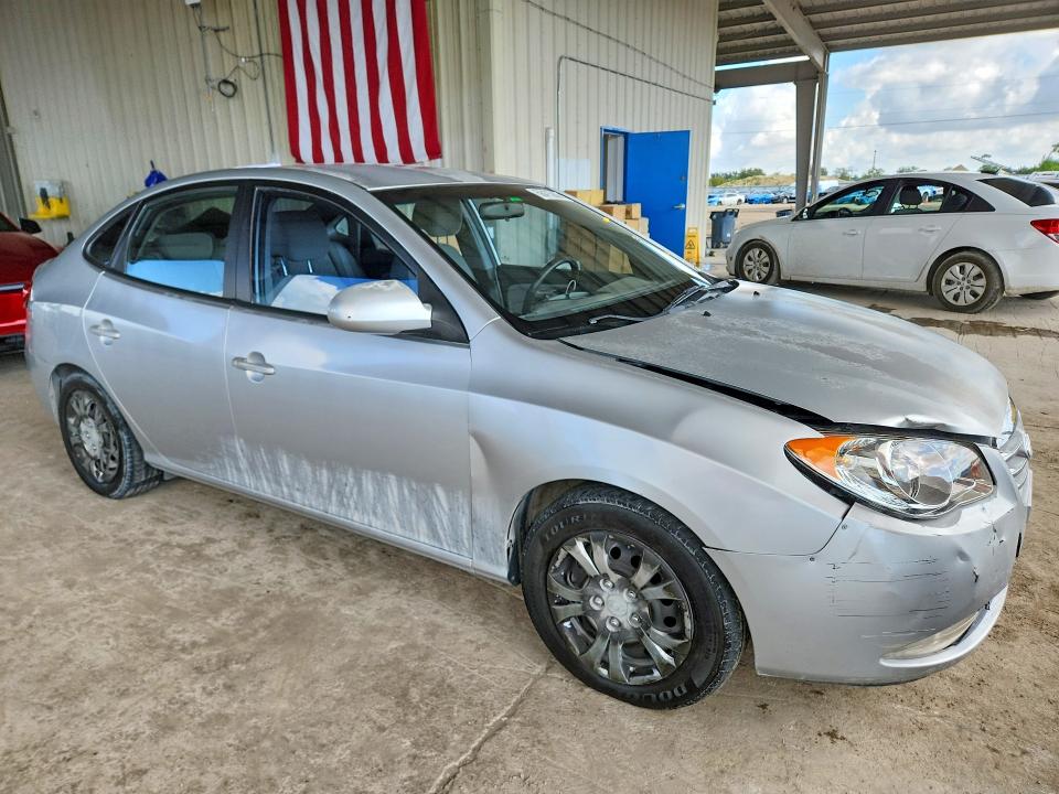 2010 Hyundai Elantra VIN KMHDU4AD2AU959503 COPART salvage auction — FRONT END, FL - CERT OF TTL-REBUILT&SLVG RBLD, sold $425 on 2026-07-15 (photo 4)