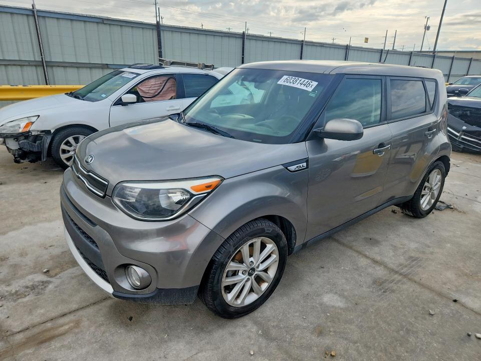 2018 Kia Soul VIN KNDJP3A51J7592447 COPART salvage auction — REAR END, Tx - Salvage Vehicle Title, sold $1,800 on 2026-07-17 (photo 1)