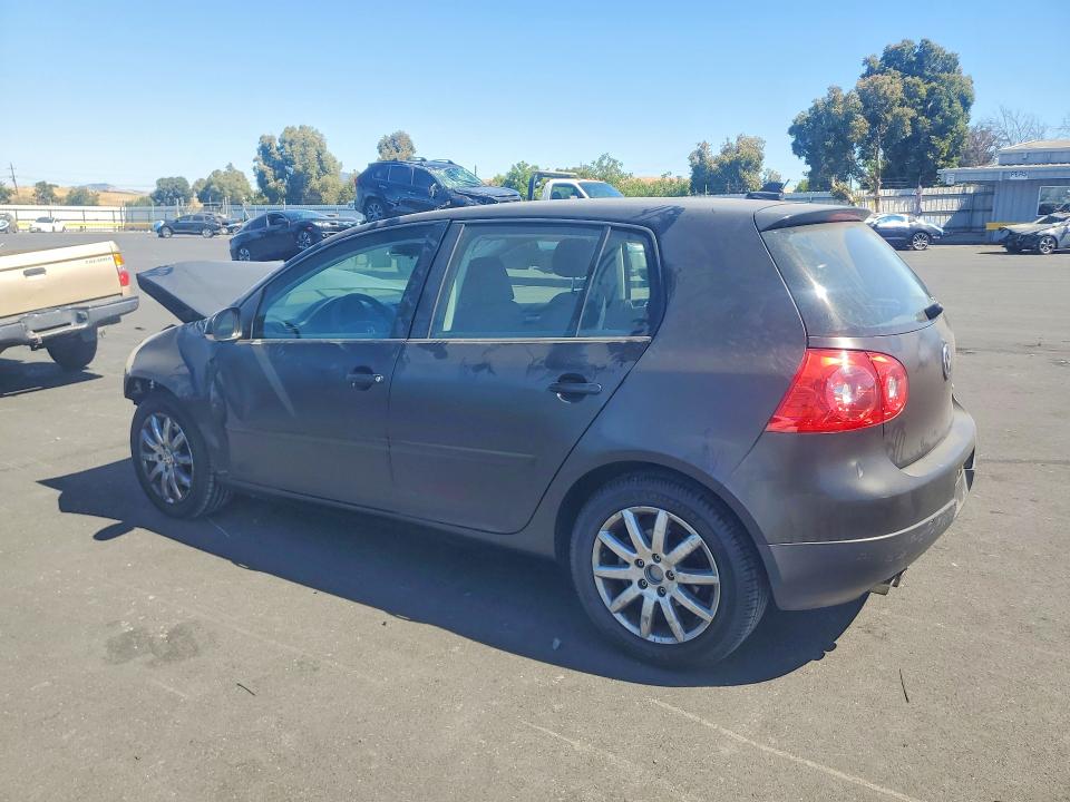 2009 Volkswagen Rabbit VIN WVWDB71K49W140700 COPART salvage auction — FRONT END, CA - SALVAGE CERTIFICATE, sold $50 on 2026-07-22 (photo 2)