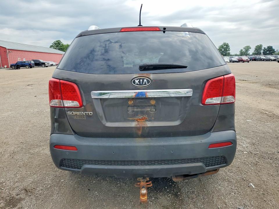 2011 Kia Sorento VIN 5XYKTDA29BG037407 COPART salvage auction — FRONT END, On - Permit Salvage, sold $675 on 2026-07-28 (photo 6)