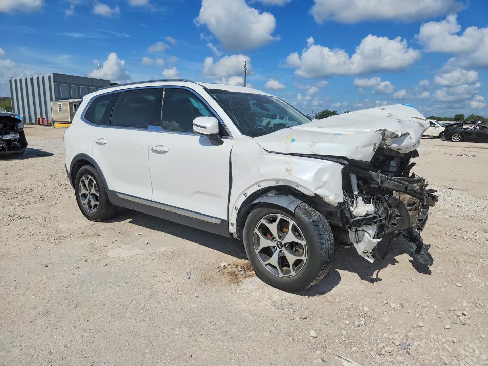 2020 Kia Telluride VIN 5XYP34HC2LG018252 COPART salvage auction — FRONT END, Fl - Certificate Of Destruction, sold $4,800 on 2026-07-23 (photo 4)