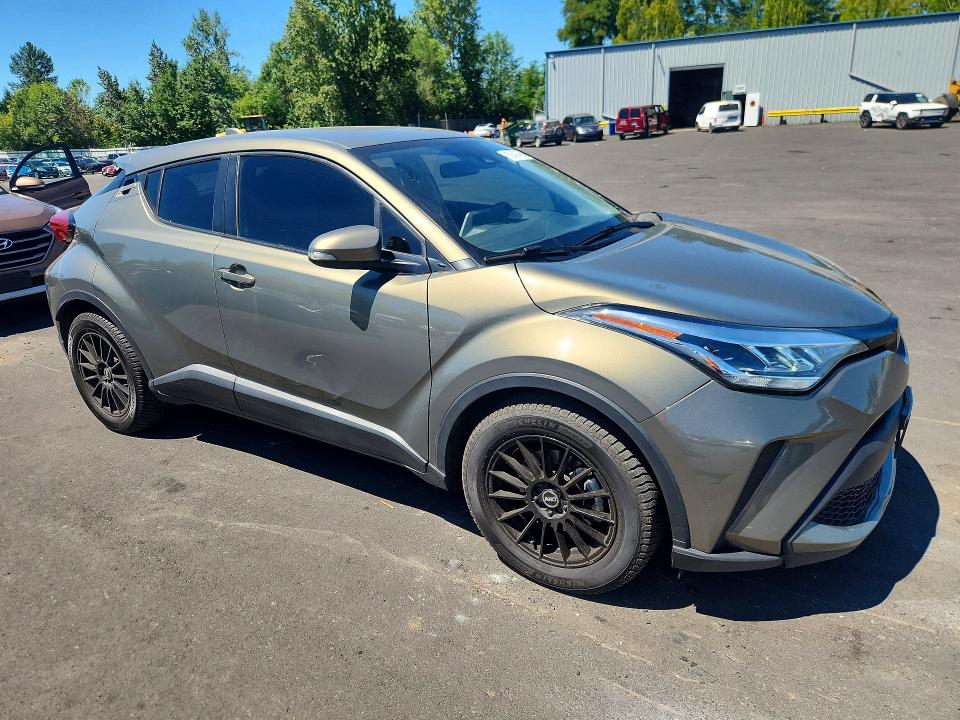 2021 Toyota C-hr VIN JTNKHMBX7M1119100 COPART salvage auction — REAR END, Salvage Title, sold $5,400 on 2026-07-15 (photo 4)