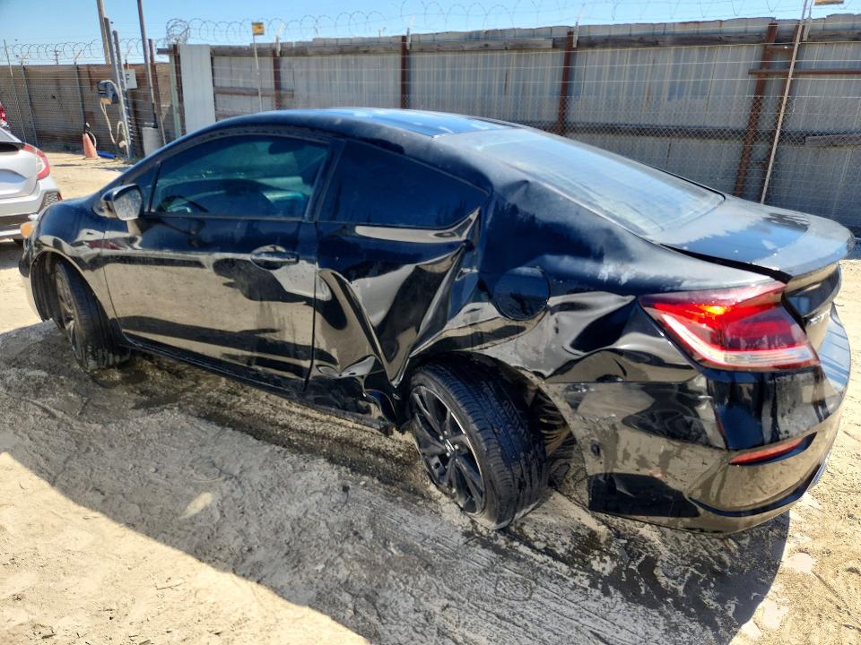 2015 Honda Civic VIN 2HGFG3B56FH517924 COPART salvage auction — REAR END, Ca - Dis/Dlr/Exp Only Clean Title, sold $1,050 on 2026-07-27 (photo 2)