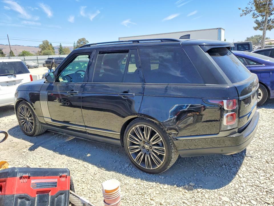 2019 Land rover RANGE ROVER VIN SALGV2RE6KA518128 COPART salvage auction — FRONT END, Ca - Salvage Certificate, sold $1,850 on 2026-07-30 (photo 2)