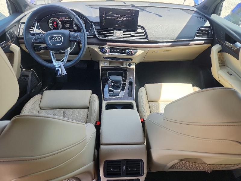 2024 Audi Q5 VIN WA1E2AFY8R2017465 COPART salvage auction — FRONT END, Ut - Salvage Certificate, sold $18,900 on 2026-08-07 (photo 8)