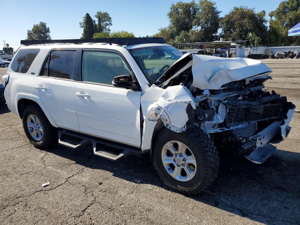 2020 Toyota 4runner VIN JTEBU5JR4L5781633 COPART salvage auction — FRONT END, Ca - Salvage Certificate, sold $6,800 on 2026-07-17 (photo 4)