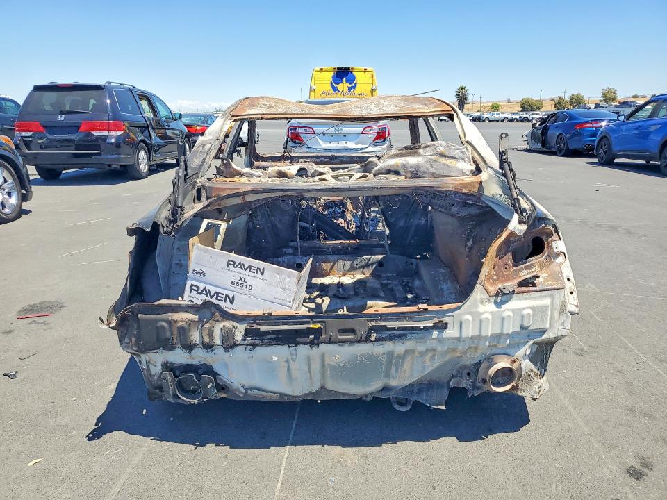 2007 Infiniti VIN JNKBV61E47M708339 COPART salvage auction — BURN, Ca - Non-Repairable Vehicle Cert, sold $50 on 2026-07-22 (photo 6)