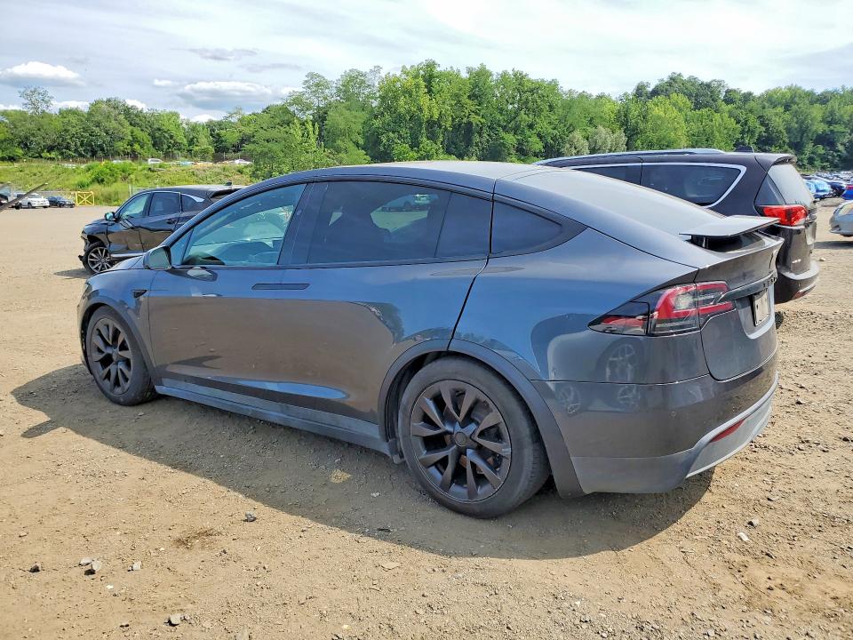 2022 Tesla Model x VIN 7SAXCDE50NF345395 COPART salvage auction — MINOR DENT/SCRATCHES, Ny - Mv-907A Salvage Certificate, sold $6,800 on 2026-07-30 (photo 2)