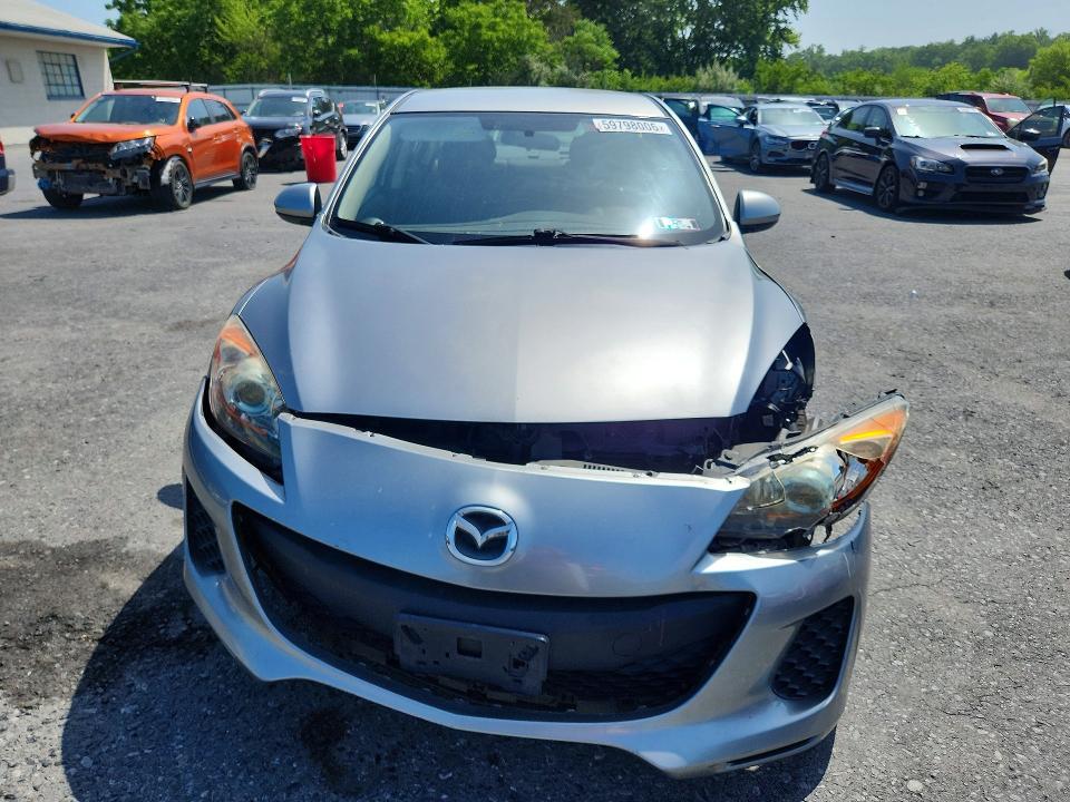 2012 Mazda 3 VIN JM1BL1V8XC1614279 COPART salvage auction — FRONT END, Pa - Certificate Of Salvage, sold $400 on 2026-07-28 (photo 5)