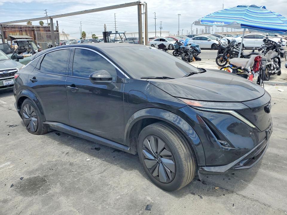 2025 Nissan Ariya VIN JN8BF0BE6SM462143 COPART salvage auction — REAR END, Ca - Salvage Certificate, sold $14,100 on 2026-08-21 (photo 4)