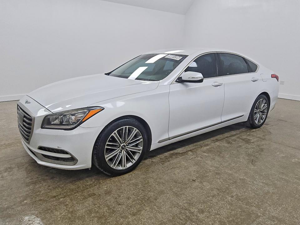 2019 Genesis G80 VIN KMTFN4JE2KU303291 COPART salvage auction — MINOR DENT/SCRATCHES, Ga - Certificate Of Title, sold $7,500 on 2026-07-21 (photo 1)